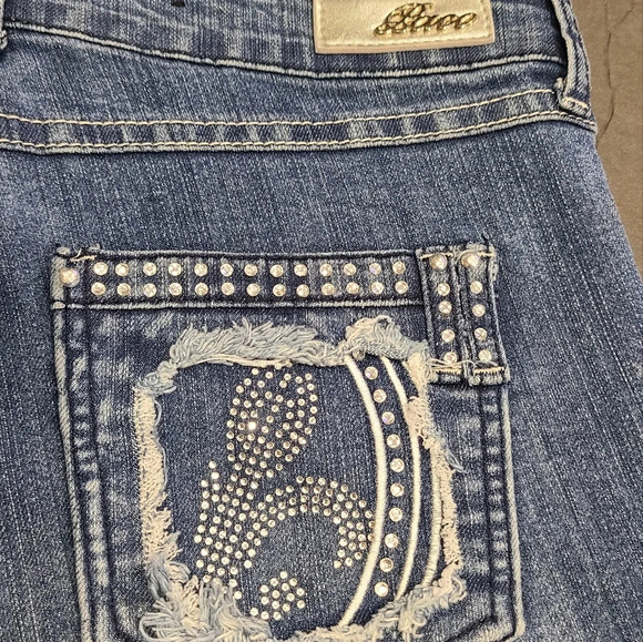 Paco Jeans Juniors Sz.7 Emblished Pockets - Picture 8 of 16